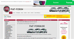 Desktop Screenshot of fiat-forum.de