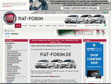Tablet Screenshot of fiat-forum.de